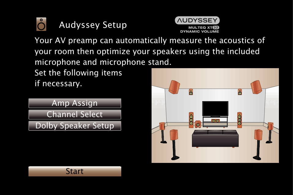 GUI Audyssey3 A85